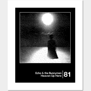 Echo & The Bunnymen / Minimal Graphic Design Tribute Posters and Art